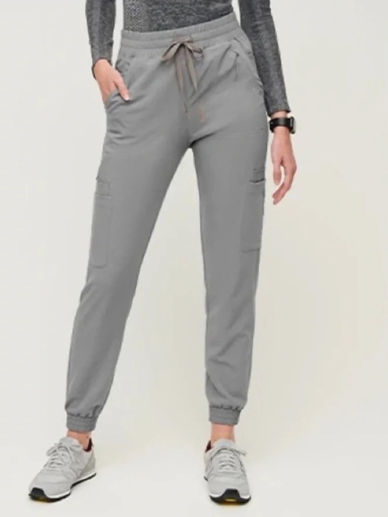 Figs Pants - FIGS Charlotte 21 Pocket Slim Scrub Pant NEW size Small NWT Gray